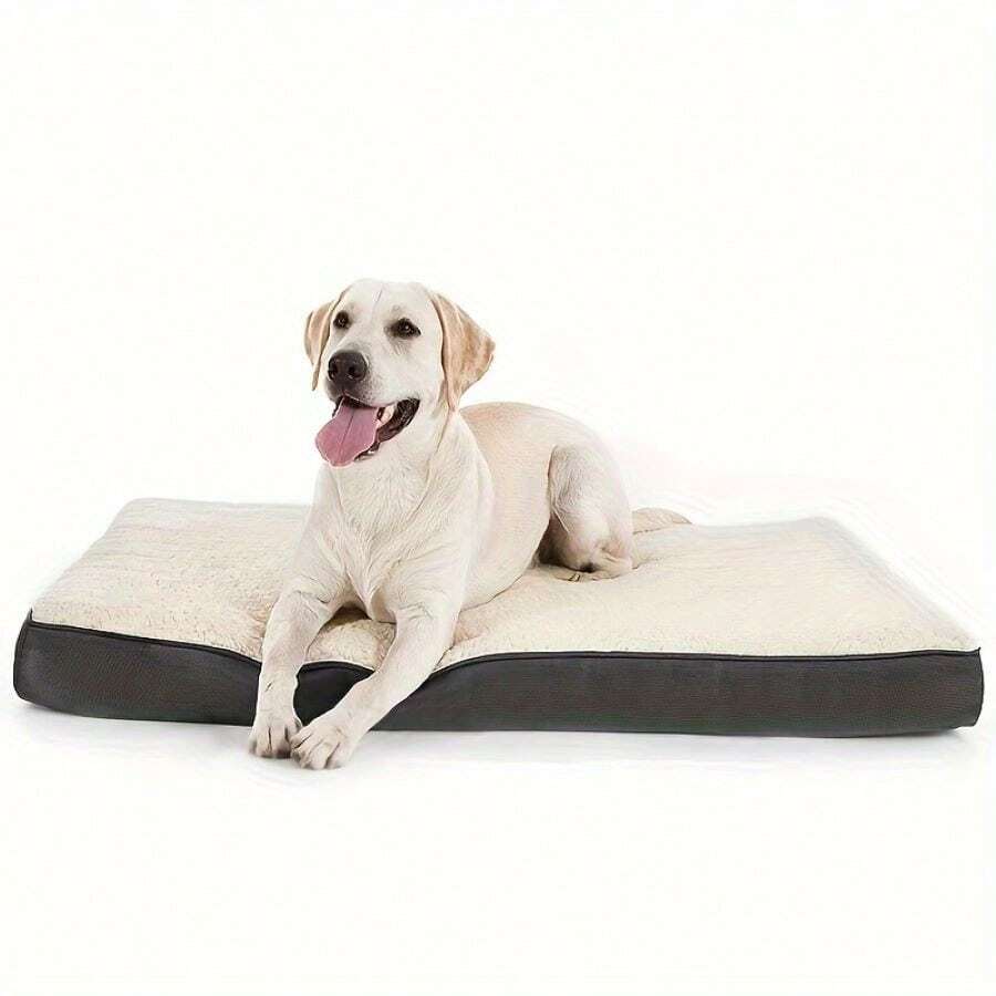 Dog Bed For Large Dogs, Large Orthopedic Dog Bed With RemovableWashable Cover, Egg Crate Foam Pet Bed Mat, Suitable For Dogs Up To100 Lbs - Multicolor - View 1