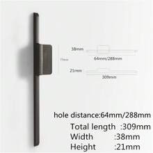 1入組銅色刷紋櫥柜把手，鋅合金珍珠灰色櫥櫃拉手，家具衣櫃門把手，廚房家具手柄硬體