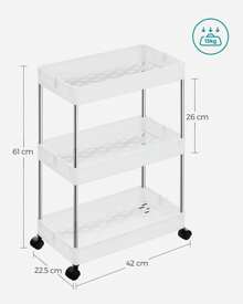 SONGMICS Storage Island & Carts - trắng - Xem 8