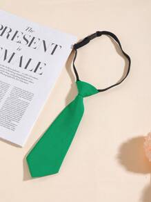 1 Peça Gravata Pequena Estilo Universitário Casual, Feita à Mão, Unissex e Ajustável com Fivela, Adequada para Combinar com Uniformes Escolares e Roupas Diárias.