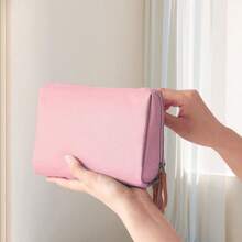 1 Túi Trang Điểm Nhỏ Logo Tùy Chỉnh Thích Hợp Cho Ví, Túi Trang Điểm Túi Trang Điểm Nhỏ Túi Xách Mini Di Động, Thích Hợp Cho Phụ Nữ Và Các Bạn Gái Túi Trang Điểm Nhỏ Túi Vệ Sinh Cho Nữ Túi Giặt Du Lịch Đơn Giản Dụng Cụ Sắp Xếp Cho Túi Trang Điểm Pulse Túi Đựng Mỹ Phẩm Túi Trang Điểm - Hồng - Xem 6