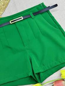 Women Shorts - màu xanh lá - Xem 3
