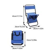Folding Camping Chair Stool Wear-Resistance Oxford Fabric Durable Material Suitable For Outdoor Travel