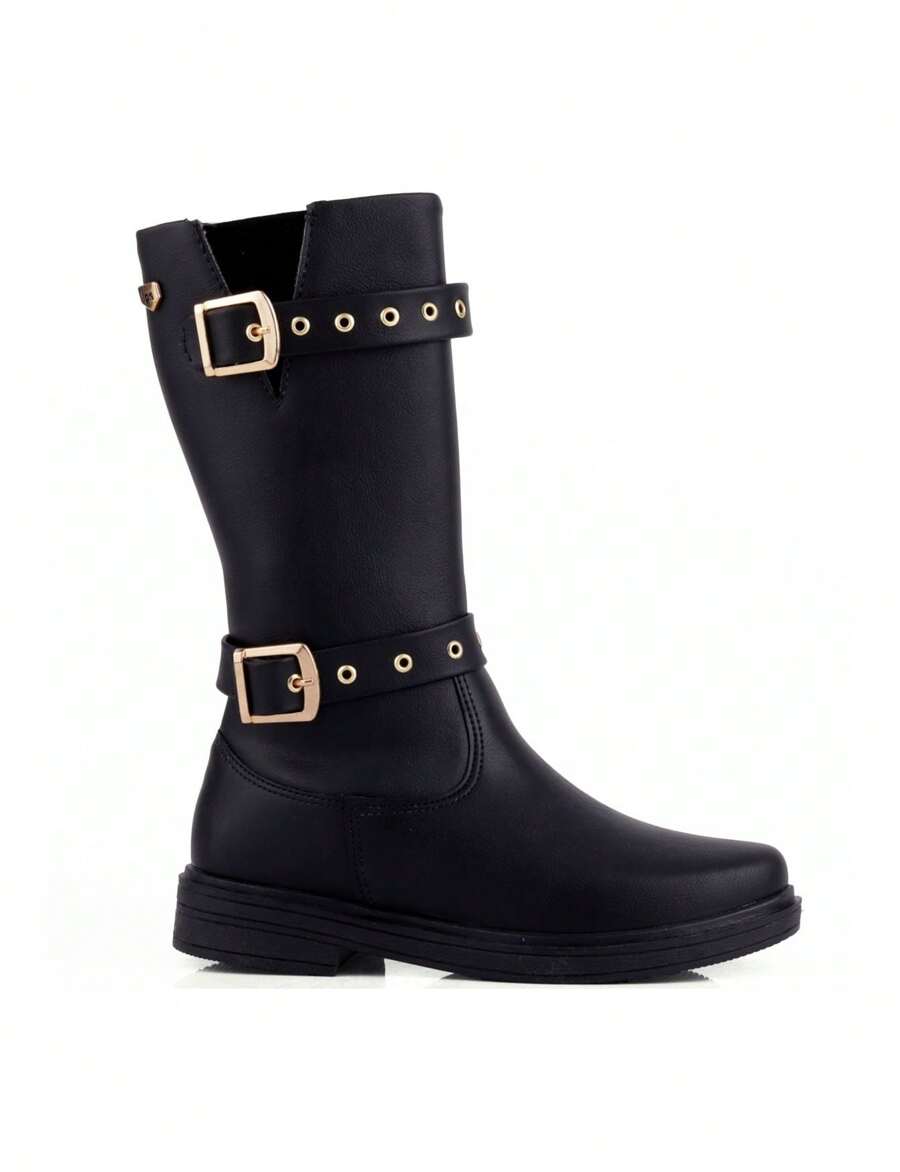 World Colors Kids Boots - 黑色 - 查看 1