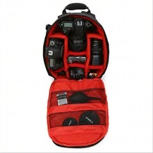 1pc Camera Backpack, DSLR Digital Camera Bag, Waterproof Lightweight Camera Backpack - Multicolor - View 7