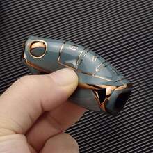 大眾汽車鑰匙包配鑰匙扣套裝，適用於寶來、速腾、捷达、全新一代朗逸、途安、帕萨特、高尔夫、帕萨特 CC、途观、POLO等車型，TPU汽車鑰匙套，帶鑰匙扣，保護鑰匙 - A3-鑰匙鏈5 - 查看 8