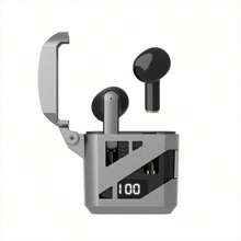 Futuristic Wireless Bluetooth Gaming Earbuds, TWS In-Ear Bluetooth Headphones - Multicolor - View 14