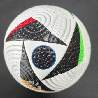 1 pieza Balón de fútbol negro y blanco de poliuretano, resistente a la abrasión, muy suave y de alta elasticidad para entrenamiento