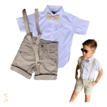 Young Boys Sets - White - View 1