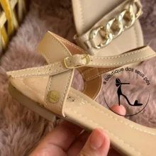 Women Flat Sandals - khỏa thân - Xem 2