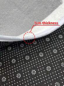 1pc Bathroom Mat With Anti-Slip & Quick-Drying Function For Toilet, Sink, Bedroom Entrance Home Bathroom Decor Bath Rug Floor Carpet Outdoor Rug Door Mat Fall Decor Bathroom Accessories Back To School