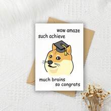 Funny Dog Graduation Card, So Stinking Proud Of You, Graduation Card Funny, Graduation Gift For Her, For Him, Congratulations Card, Funny Cards, University Graduation Card, Happy Graduation - Multicolor - View 5