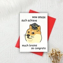 Funny Dog Graduation Card, So Stinking Proud Of You, Graduation Card Funny, Graduation Gift For Her, For Him, Congratulations Card, Funny Cards, University Graduation Card, Happy Graduation - Multicolor - View 3