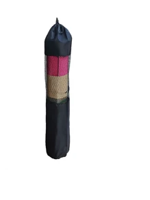 1 Stück Yogamatte-Aufbewahrungstasche mit breitem Zugband aus Mesh (Yogamatte nicht enthalten)