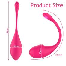 RC Vibrator, 9-Speed Silicone Sensitive Vibration Egg, Rose Toy For Women G-Spot Climax Vibrating Massager, Vaginal Vibrator, 18+ Adult Sexy Toy