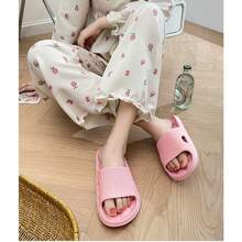 2024 New Summer EVA Bathroom Slippers For Men, Quick-Drying And Breathable, Couples' Indoor Leisure Slippers, Comfortable Massage Sole, Non-Slip, Suitable For Home And Bathroom Use, Minimalist And Versatile Ins Style