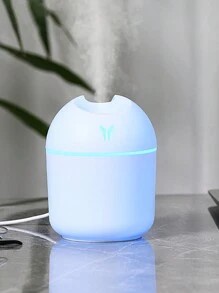 FoBianJie 1pc USB Colorful LED Humidifier, Cute Cool Mist Humidifier With LED Light -Refreshes Room, Plants, And Car - Perfect For Home, Office, And School -Great Gift For Holidays And Back To School