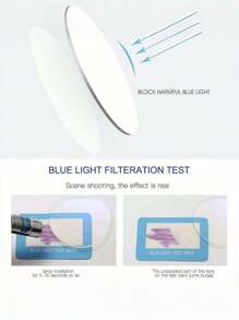1 件/2 件新款复古时尚轻质猫眼眼镜框，日常休闲纯色玻璃黑框，复古风格 - 彩色 - 查看 5