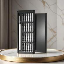 1 pieza Set de herramientas desmontables para el hogar de 24 en 1, Set de destornilladores de precisión para mantenimiento de teléfonos móviles, ordenadores portátiles, (2 estilos PARA elegir) - Multicolor - Ver 9