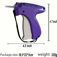 1set Quick Clothing Fixer Quick Stitch Sewing Gun Quick Garment Retainer Clothing Tag Gun - Multicolor - View 2