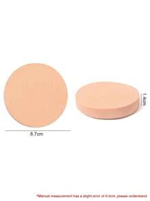 Esponja de maquillaje grande, redonda, lavable, suave y sin polvo para mezclar cosméticos, herramienta de maquillaje para estudio fotográfico, maquillaje, barato, decoración de habitación, tocador, viaje, dormitorio, accesorios de maquillaje, borla, mezclador de maquillaje, borla de polvo, esponja de maquillaje, barato, relleno de calcetines, maquillaje, herramientas de maquillaje, cosas baratas, regalos, regalos para mujeres, regalos de Navidad, sorteos, viaje, cosas baratas, artículos esenciales de viaje - Multicolor - Ver 9