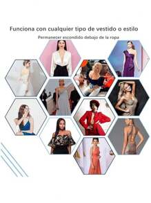 Cinta adhesiva para levantar el busto de 5 M x 5 Cm, de apariencia natural e invisible, faja para realzar el escote