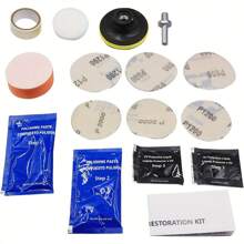 Car Headlight Restoration Polishing Kits Headlamp Repair Kits Car Light Polisher Cleaning Paste Car Paint Care Refurbish Agent
