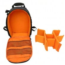 1pc Camera Backpack, DSLR Digital Camera Bag, Waterproof Lightweight Camera Backpack - Multicolor - View 9