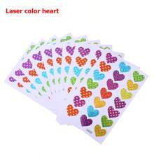 1/10 Sheets Colorful Diary Graffiti Stickers Student Notebook Decoration Heart Star Dot Sticker Scrapbook Albums Self-Adhesive Graffiti Stickers - Multicolor - View 20