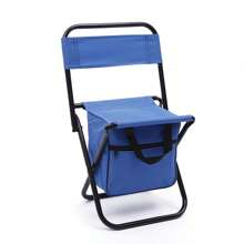 Folding Camping Chair Stool Wear-Resistance Oxford Fabric Durable Material Suitable For Outdoor Travel