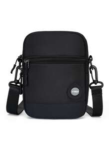 Mini Crossbody Bag Shoulder Bag For Men, Small Messenger Satchel Bag For Women Back To School Students Commute Sling Bag For Man Man Bag Cross Body Bag Side Bag School Supplies Fall Messenger Bag Bag For Man Cylinder Bag Old Money Halloween Christmas - Multicolor - View 6