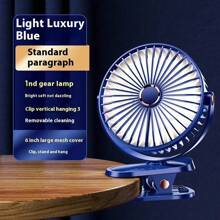 Portable Mini Hand Clip Fan USB Charging Quiet Desktop Electric Fan High Quality Student Dormitory Small Cooling Fan Fans Kitchen Cooling Fan,Food,Kitchen,Travel,Kitchen Items,Kitchen Tools,Kitchen Things. - Multicolor - View 6