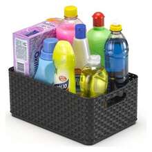 Storage And Organizer Bins - màu đen - Xem 3