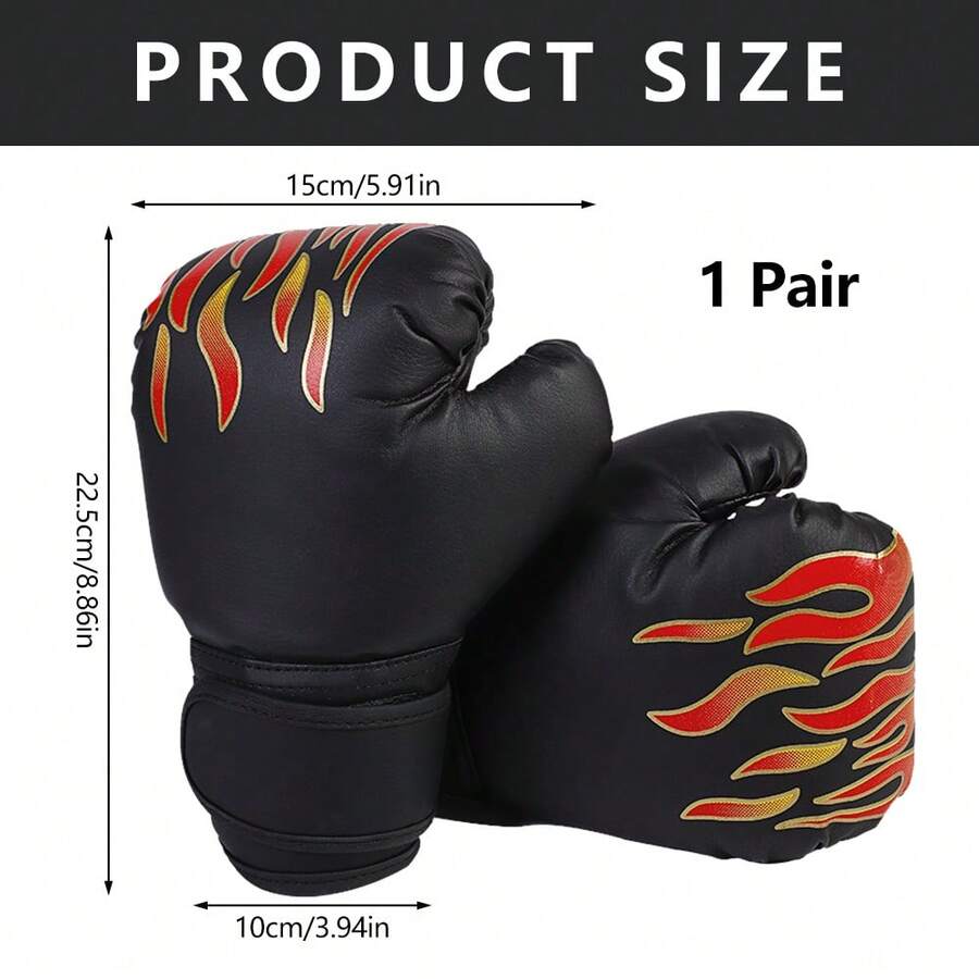 Kids Boxing Gloves Kickboxing Mitts Punching Gloves Muay Thai Boxing