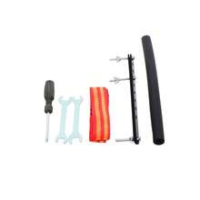 Asiento de seguridad para niños para bicicleta, asiento delantero, asiento infantil para bicicleta de montaje, asiento con respaldo para bicicletas de montaña de hasta 25 kg de 6 meses a 3 años - Negro - Ver 7