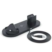 Bộ sạc không dây 6 trong 1 có sạc nhanh 15W Tương thích với iPhone/Apple Watch/AirPods, Đế sạc đa chức năng - Nhiều màu - Xem 8