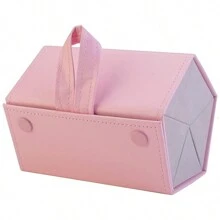 5 Cells Simple Foldable Glassed Storage Box, Travel Portable Organizer, Glasses Holder, Sunglasses Organizer, 3-Slot Eyeglasses Case Box, Foldable Eyeglassses Storage Box, Travel Sunglasses Organizer, Eyeglass Case Hard Shell, Portable Sunglass Case, Fashionable PU Leather Eyeglass Case, Lightweight