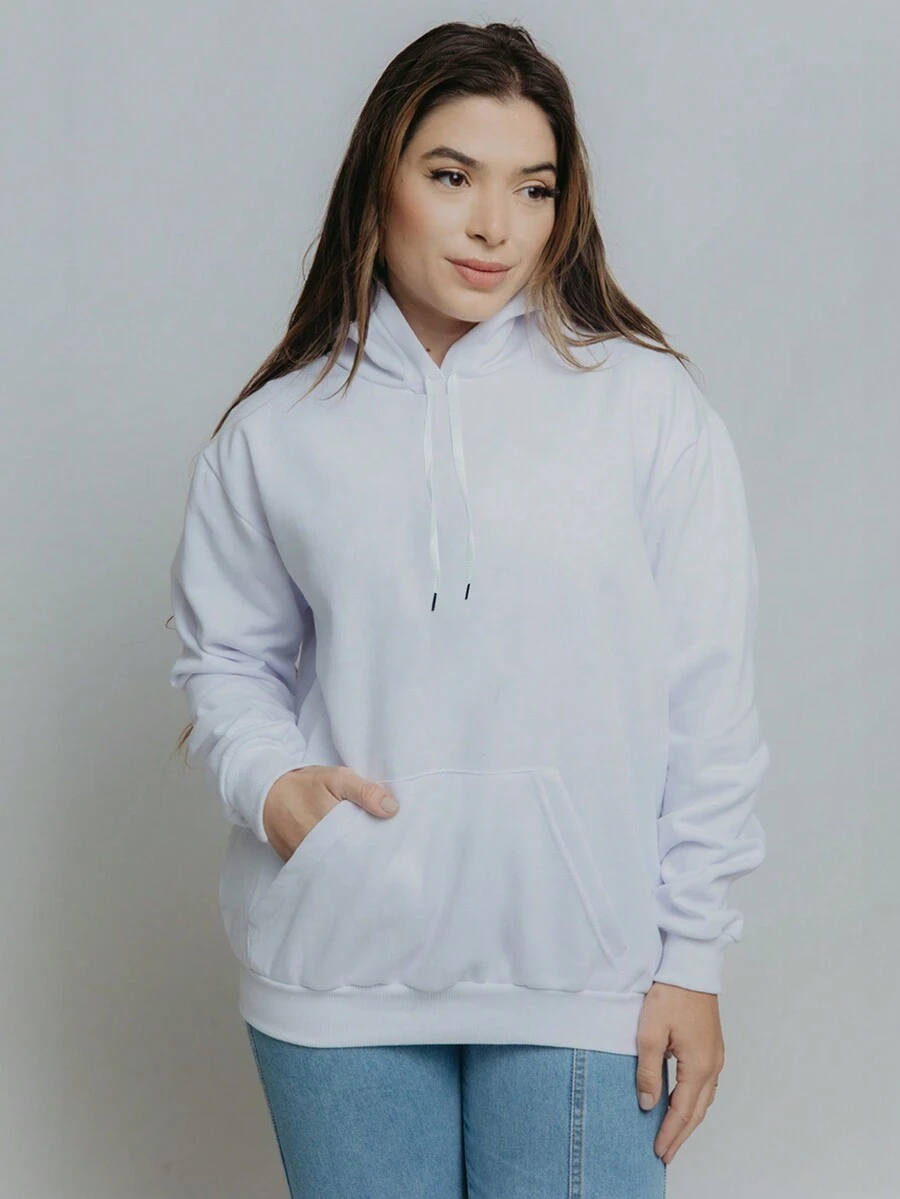 Women Sweatshirts - 白色 - 查看 1