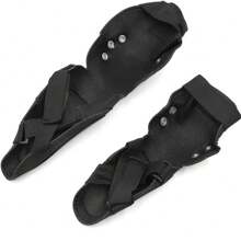 Protectores para Motociclista Bicicleta, 1 Set de Rodilleras Y Coderas Articuladas para Motocicleta, Protección de Rodilla ​ Motociclismo, Rodilleras para Motocross Carreras, Ciclismo. - Negro 3 - Ver 3