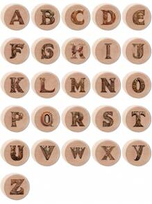 1 件木制婴儿儿童牙齿储存盒，牙齿木制盒子收纳盒，乳牙木制储存收集牙齿脐带盒，胎毛盒，婴儿牙齿储存，儿童纪念品儿童生日礼物旅行必需品旅行学校学校用品假日露营假日必需品度假配件迷你女士香水男士香水沙滩瓶 - 杏色 - 查看 2