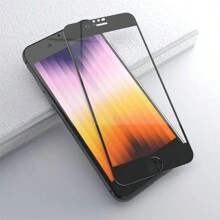 2 件全覆盖钢化玻璃适用于 7 8 6 6S Plus iPhone7 iPhone8 iPhone6 屏幕保护膜适用于 SE 2020 2023 SE2 SE3 Se 屏幕保护黑/白玻璃膜适用于 16/16 Plus/16 Pro/16 Pro Max/15/15Pro/15 Plus/15 Pro Max/14/13/12/11 生日、家人、朋友的礼物手机屏幕保护膜、手机配件防水防震防摔防摔防刮防指纹