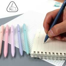 10/5/2 件，莫兰迪色自动铅笔套装，0.5MM/0.7MM 铅笔，简约纯色，带橡皮擦的铅笔，适合学生和办公室使用的塑料自动铅笔，学生铅笔办公用品返校 - 彩色 - 查看 5