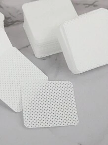 500片无绒指甲清洁湿巾，卸甲棉片，睫毛嫁接清洁湿巾，柔软无纺布丙酮卸甲棉片，用于指甲准备和凝胶指甲油卸除，无绒指甲胶水清洁湿巾，睫毛嫁接美甲用品，粉色，旅行必备，送给妈妈、朋友、老师的礼物，生日、婚礼、办公桌、置物架、配件，趣味礼物，时尚百搭，部分产品随机发货。 - 白色 - 查看 6
