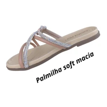 Women Flat Sandals - 摩卡棕 - 查看 4