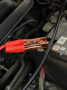 Cables de arranque de emergencia lineas pasa corriente de 2000A Cab 4 doble extremo con abrazaderas 2.1 mts para coche - Rojo - Ver 4