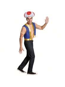 Toad Adult Costume Kit