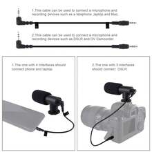 PULUZ U/C Shape Bộ ổn định khung DV cầm tay di động + Đèn LED Studio + Bộ micrô quay video với đầu chân máy lạnh cho tất cả máy ảnh SLR và máy ảnh DV gia đình - màu đen - Xem 6