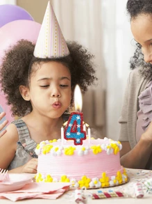 1pc Birthday Number Candle Red And Blue Sequin Number 0-9 Candle American Flag Perfect For Independence Day And Element Party Supplies Cake Decorations,Christmas