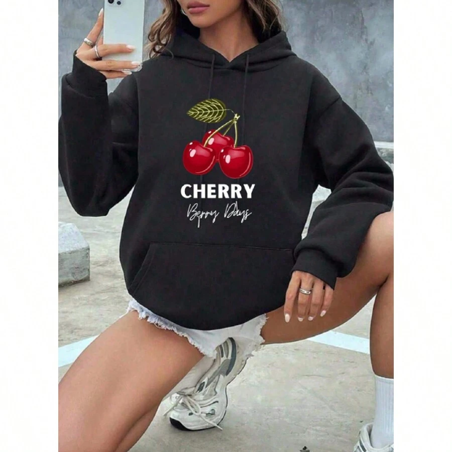 Women Sweatshirts - màu đen - Xem 1