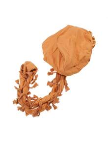 Sombrero divertido para hombres con barba trenzada, doble turbante, borla en el borde y cola de trenza para el cuidado del pelo - Multicolor - Ver 17